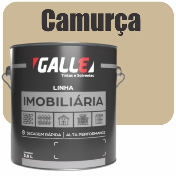 ESMALTE SINTETICO SECAGEM RAPIDA BRILHANTE 3,6L CAMURÇA GALLE