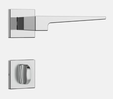 FECHADURA CLASSIC 40 ROSETA QUAD INOX 3200 BANHEIRO STAM 38231