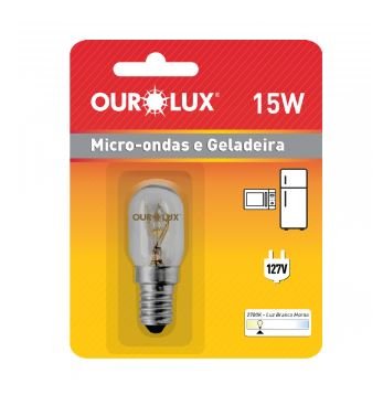 LAMP INC MICRONDAS 15W 127V E14 OUROLUX 02039