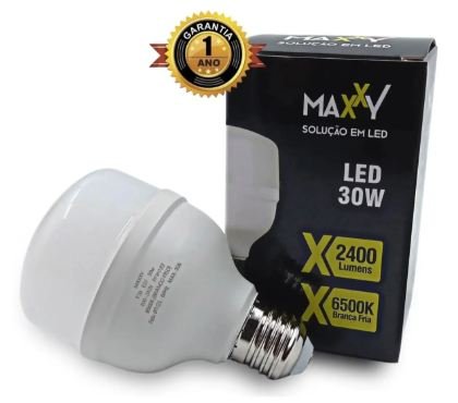 LAMPADA BULBO LED 30W 6000K MAXXY