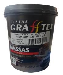 MASSA CORRIDA INTERIOR PREMIUM 0,9L 1,4KG GRAFFTEX