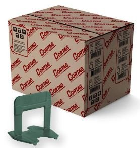 NIVELA PISO CORTAG ECO (VERDE) 2,0MM -PCT 500 62411