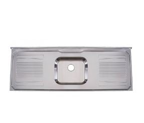 PIA INOX 160X53 CM AÇO 430 ST 1,60 PIANOX 524-8