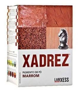 PIGMENTO EM PO 500GR MARROM XADREZ