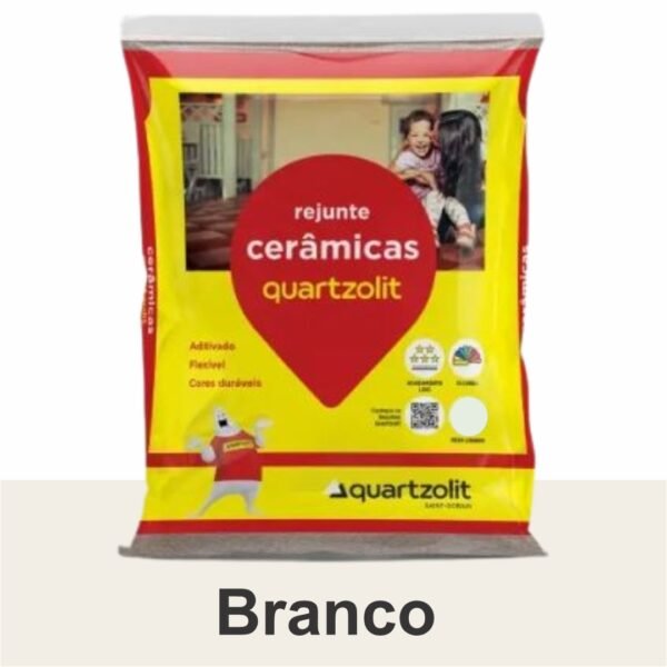 REJUNTE CERAMICO FLEX 1KG BRANCO QUARTZOLIT