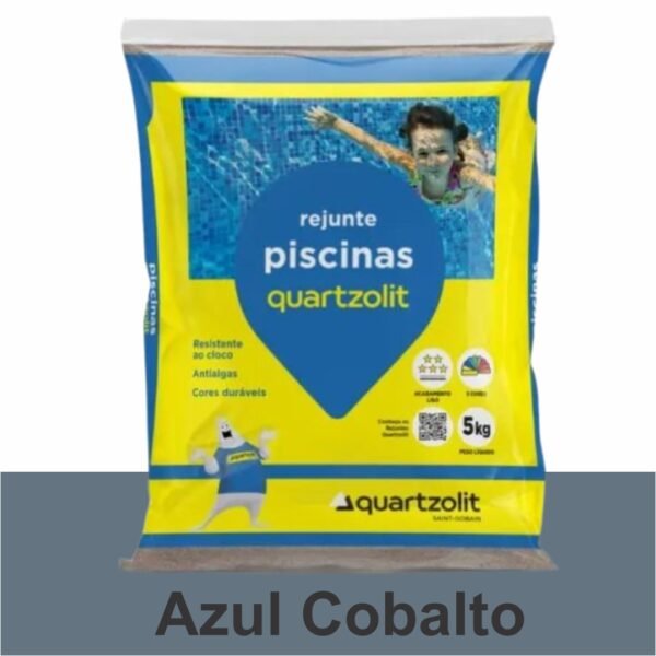 REJUNTE PISCINA FLEX 5KG AZUL COBALTO QUARTZOLIT