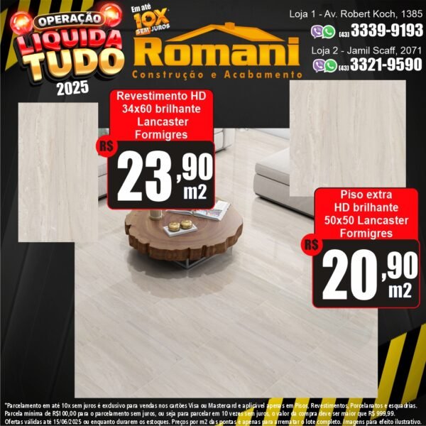 REVEST MARCELAGRES HD LANCASTER BRIL 34X60 (2,1)