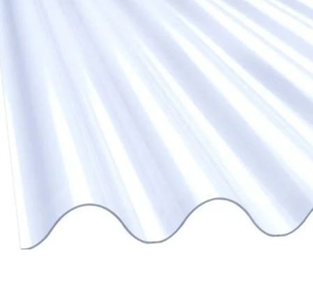 TELHA ONDULADA TRANSLUCIDA PRFV 3,05 X 1,10 FIBRARTE