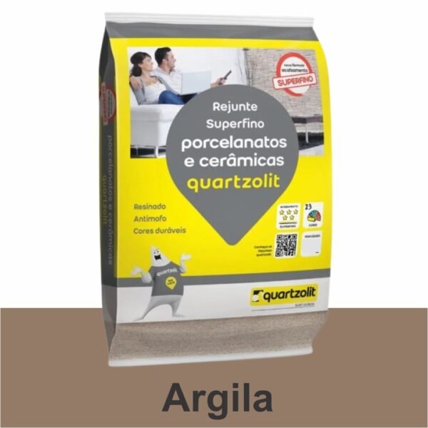 REJUNTE PORCELANATO FLEX 5KG ARGILA QUARTZOLIT