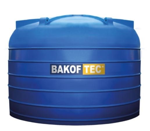 CAIXA TANQUE D'AGUA 5000L POLIETILENO COM TAMPA CLIC BAKOFF