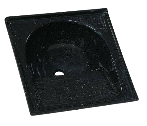 TANQUE 1 BOCA MARMORE SINTETICO N.1 60X60X25CM PRETO RORATO 500308