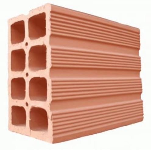 TIJOLO 8 FUROS 11,5X14x24 SAPOPEMA MILHEIRO