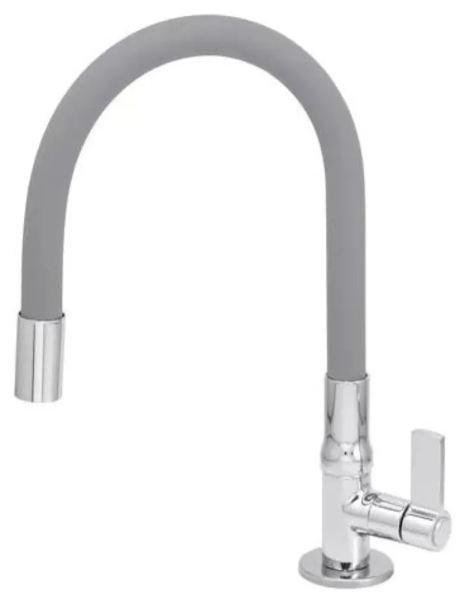 TORNEIRA COZINHA 2968 C 70 1/4 BANC CINZA RAINHA 216272