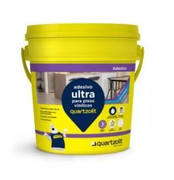 COLA ADESIVO PARA PISOS VINILICOS ULTRA BRANCO 3,6L QUARTZOLIT
