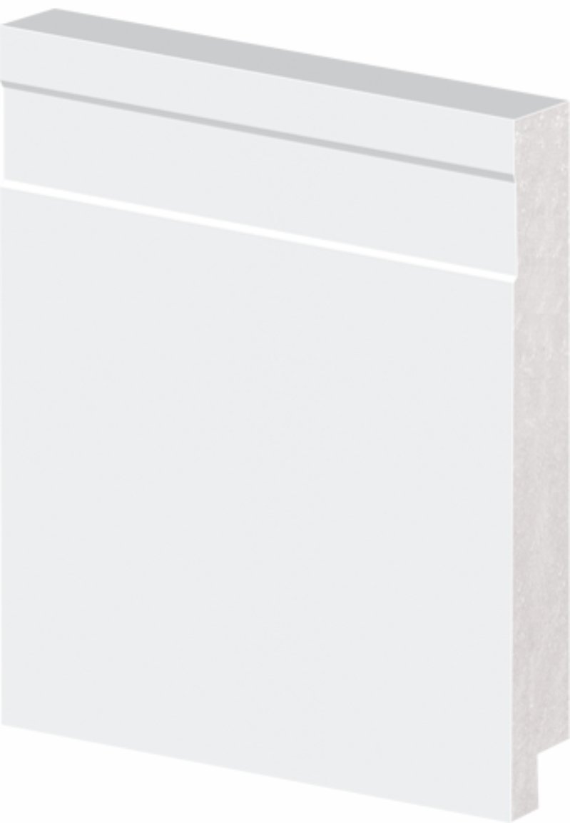 373cd96a-a0e1-4902-9bc3-db183287b1d7 RODAPE DE POLIESTIRENO BRANCO 10CM 2,4M COM FRIZO ARQUITECH (PARA PISO VINILICO)