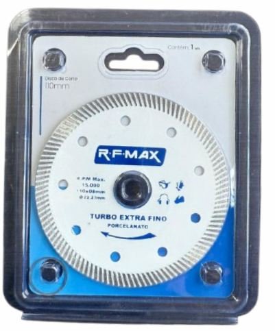 DISCO PARA PORCELANATO EXTRA FINO TURBO 1.2MM 110X08X22MM RF MAX