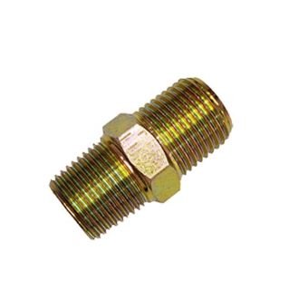 NIPLE P/GAS 1/4 NPT(E) X 1/4 NPT(E) BLISTER C/ 1 PECA ROCO