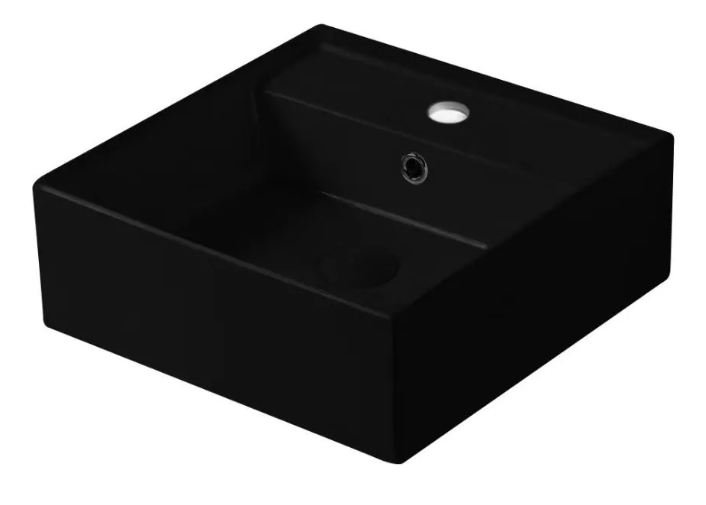 d1a383d1-6fd4-4a21-a3ff-cd4b82178bdb CUBA DE LOUÇA QUADRADA APOIO COM MESA 41X41X15CM PRETA NEOS