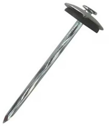 PREGO TELHEIRO COM BORRACHA DE VEDAÇÃO 18X30 (500G) ARDOX RF MAX