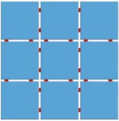 REVESTIMENTO CER PISCINA/FACHADA 10X10CM CAPRI BRILHANTE CERAL (2,07)