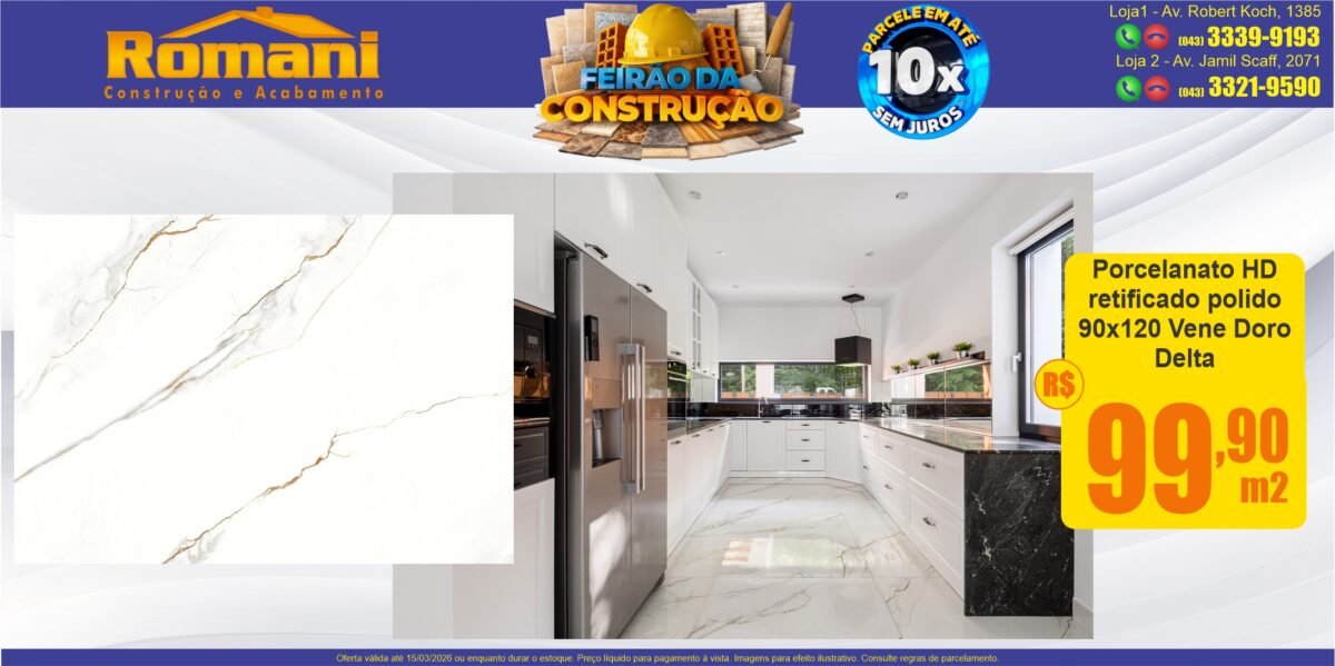 GR_porcelanato polido 90x120 vene doro hd delta promocao oferta