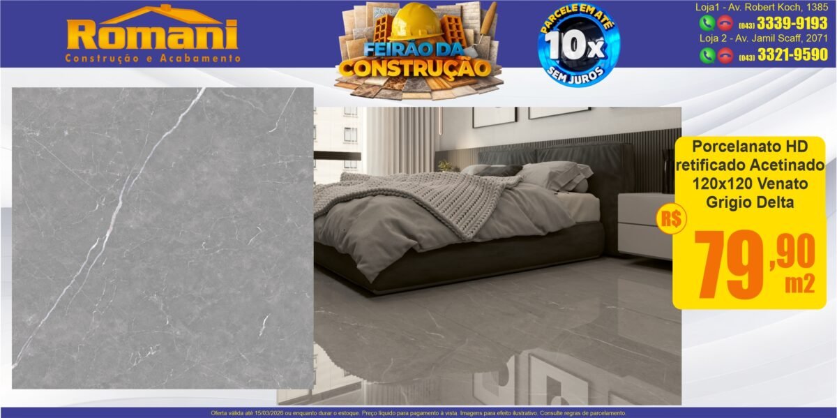 Gr_porcelanato polido 120x120 venato grifio hd delta promocao oferta