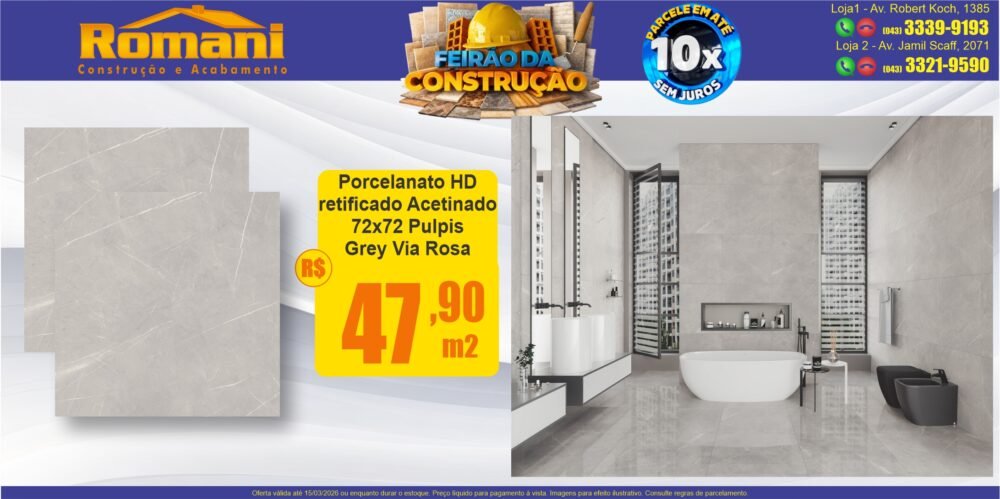 gr_porcelanato acetinado 72x72 acetinado pulpis grey lef via rosa promocao oferta