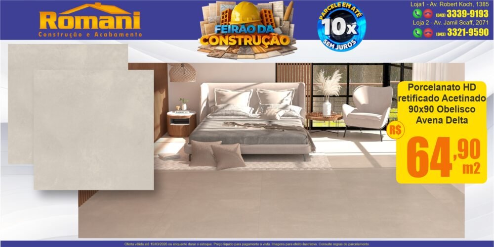 gr_porcelanato acetinado acetinado obelisco avena 90x90 delta promocao oferta