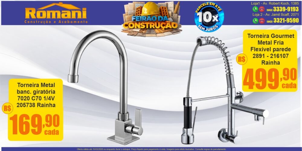 gr_torneira gourmet fria parede metal 216107 rainha promocao oferta barata + 7020 c70 lavatorio