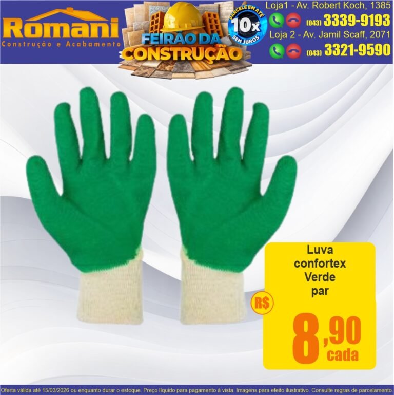 luca revestida latex confortex vert par plastcor oferta promocao