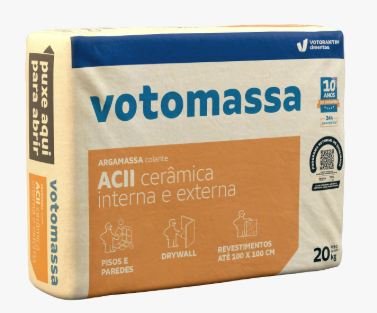 ARGAMASSA CERAMICA EXTERNA ACII (AC2) 20KG VOTORAN (PROMO)