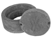 CAP ESGOTO CONCRETO PADRAO SANEPAR 0,10X0,1X0,15M 6" 150MM (ENC)