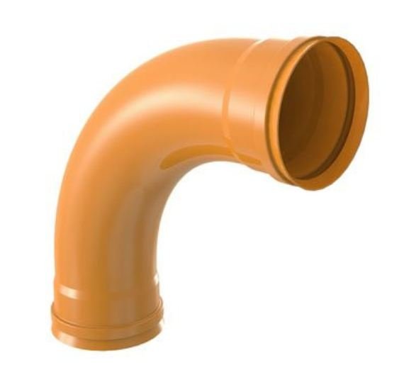 CURVA UNIVERSAL 90º PVC BB JE DN150 PEVESUL 0205010413T