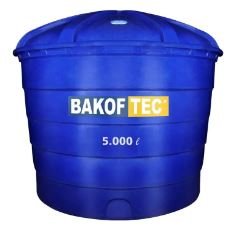 CAIXA D'AGUA 5000L (5.000L) POLIETILENO COM TAMPA BAKOFF