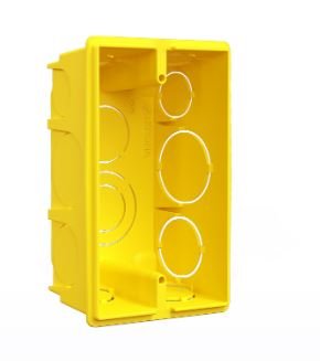 CAIXA DE LUZ AMARELA 4X2 KRONA