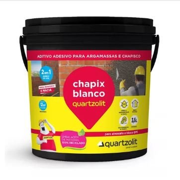 CHAPIX BLANCO CHAPISCO 3,6L QUARTZOLIT