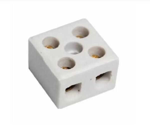 CONECTOR PORCELANA 16MM BIPOLAR 2P FERTAK 8203