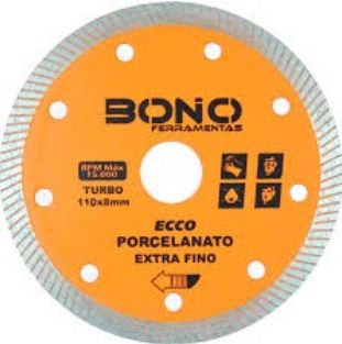 DISCO EXTRA FINO ECCO PORCELANATO TURBO BONO 110X8MM