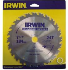 DISCO SERRA CIRCULAR 7.1/4 24D 20MM IRWIN IW 14107 (A)