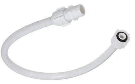 ENGATE BRANCO 100CM 1/2" C/NIPLE ASTRA EN100