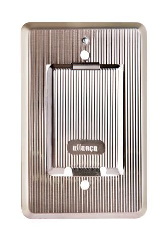 GANCHO PARA REDE EMBUTIR INOX POLIDO 7323 IP ALIANÇA 011673