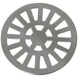 GRELHA REDONDA CROMADA 9,7CM ASTRA GR12