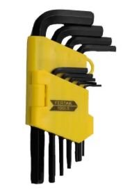 JG. CHAVE PEQ HEXAGONAL 9PCS C/ SUPORT FERTAK 2410