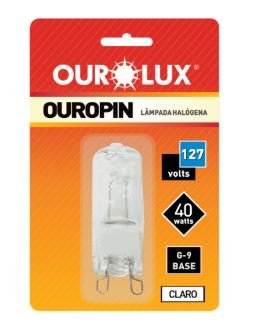 LAMPADA HALOGENA G-9 127V 40W OUROLUX 905799