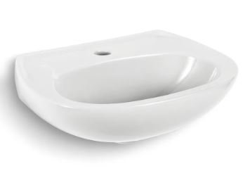 LAVATORIO PARA COLUNA SABARA 46X35 BRANCA ICASA IL3200