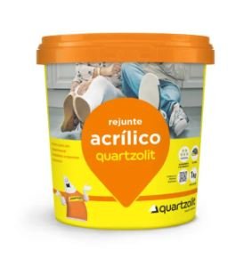 REJUNTE ACRILICO MARROM TABACO 1KG QUARTZOLIT