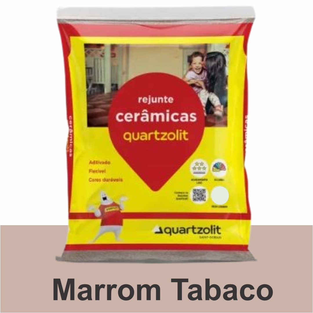 d1cce4a7-9477-45e7-a7cd-94b522a5555f REJUNTE CERAMICO FLEX 1KG MARROM TABACO QUARTZOLIT