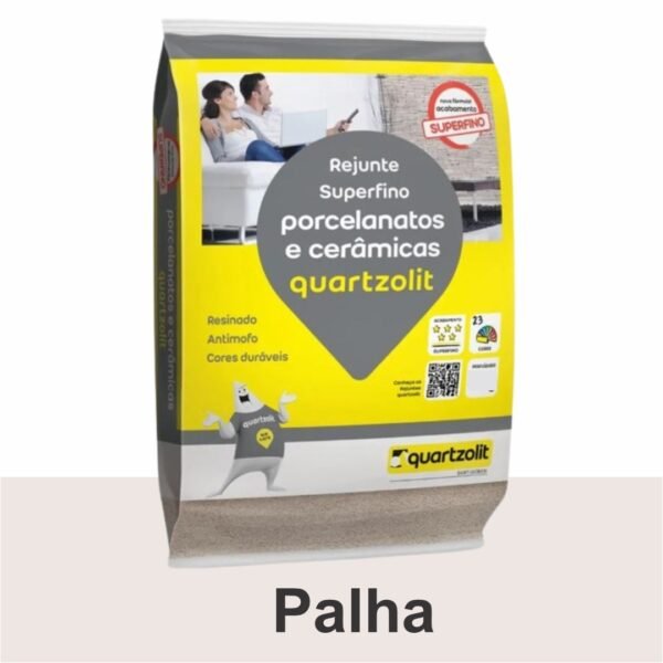 REJUNTE PORCELANATO FLEX 1KG PALHA QUARTZOLIT