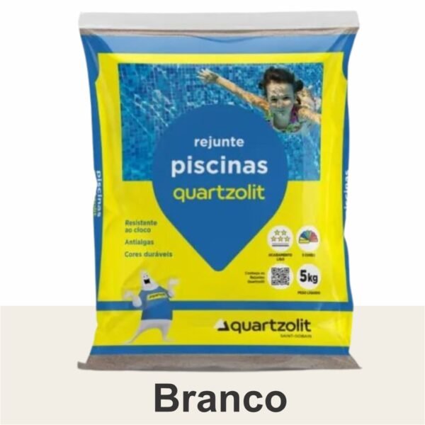 REJUNTE PISCINA FLEX 5KG BRANCO QUARTZOLIT