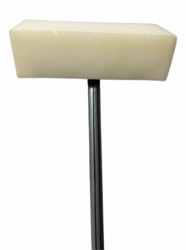 RODO FOFAO ESPUMA COM CABO DE MADEIRA TRES 3 BOCAS